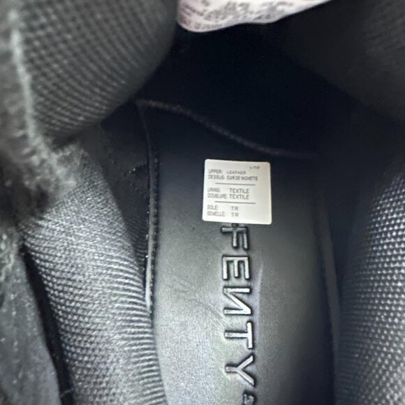 Puma Fenty Creepers Black Suede Sneakers Women’s - Picture 5 of 9